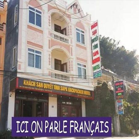 Quyet Tinh Sapa Backpacker Hotel Bagian luar foto