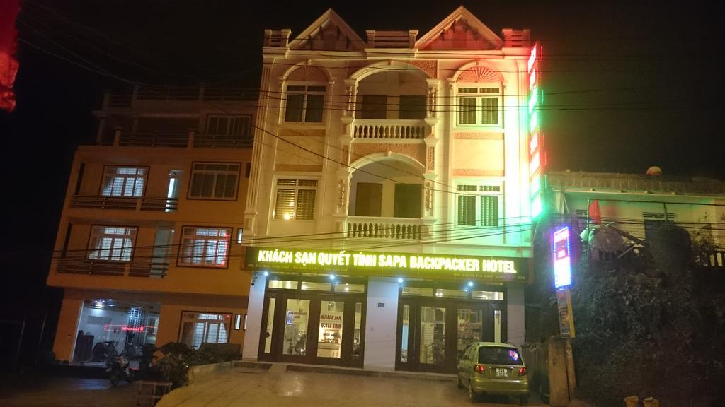 Quyet Tinh Sapa Backpacker Hotel Bagian luar foto