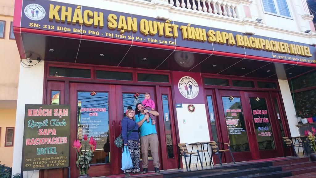 Quyet Tinh Sapa Backpacker Hotel Bagian luar foto