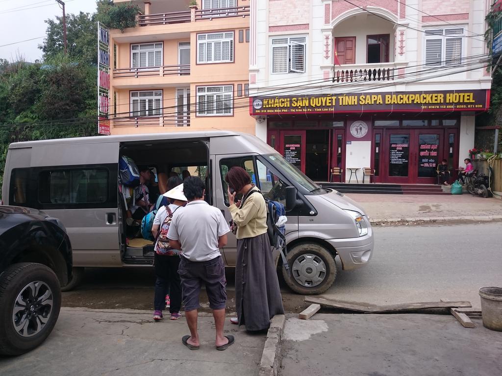 Quyet Tinh Sapa Backpacker Hotel Bagian luar foto
