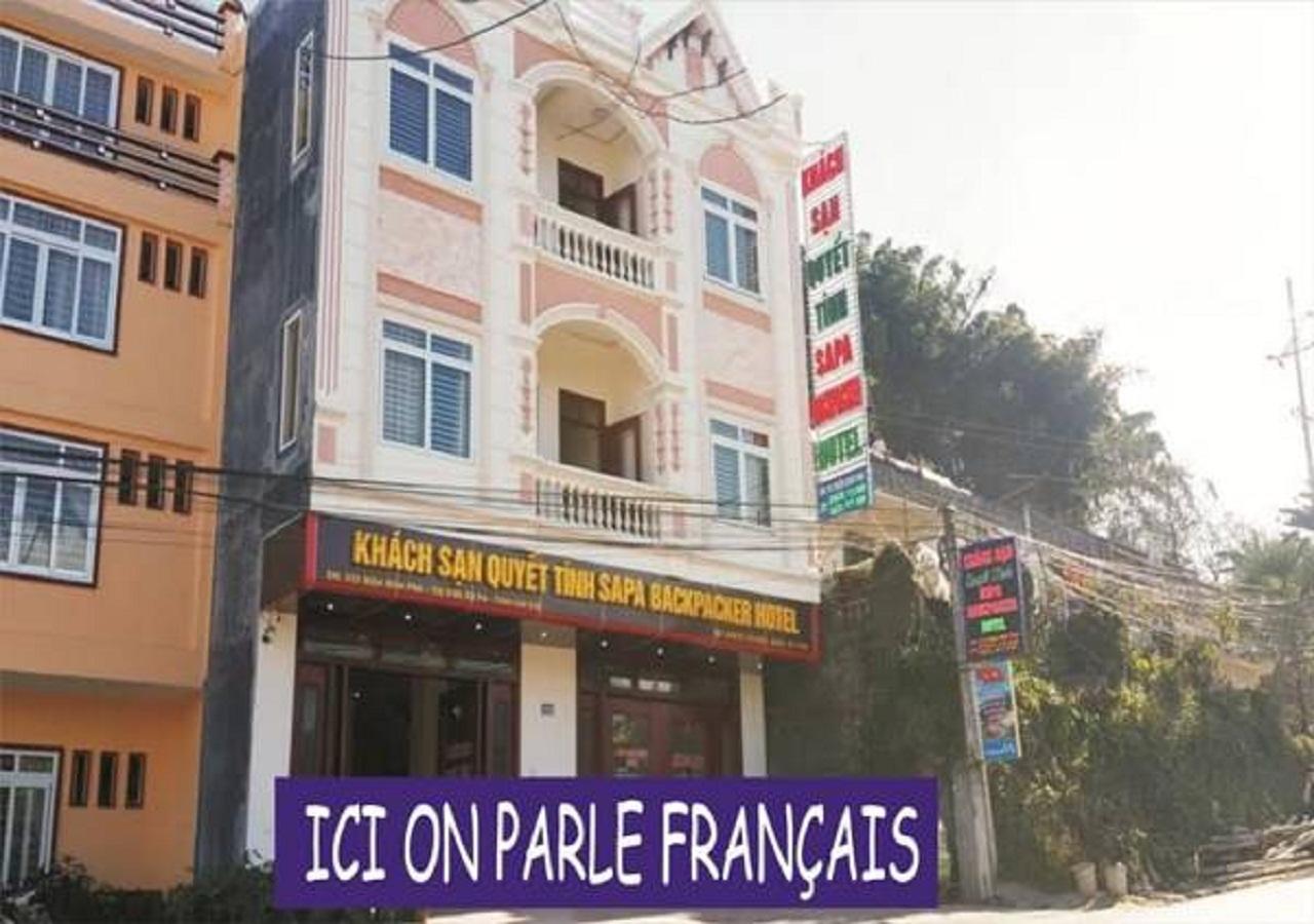 Quyet Tinh Sapa Backpacker Hotel Bagian luar foto