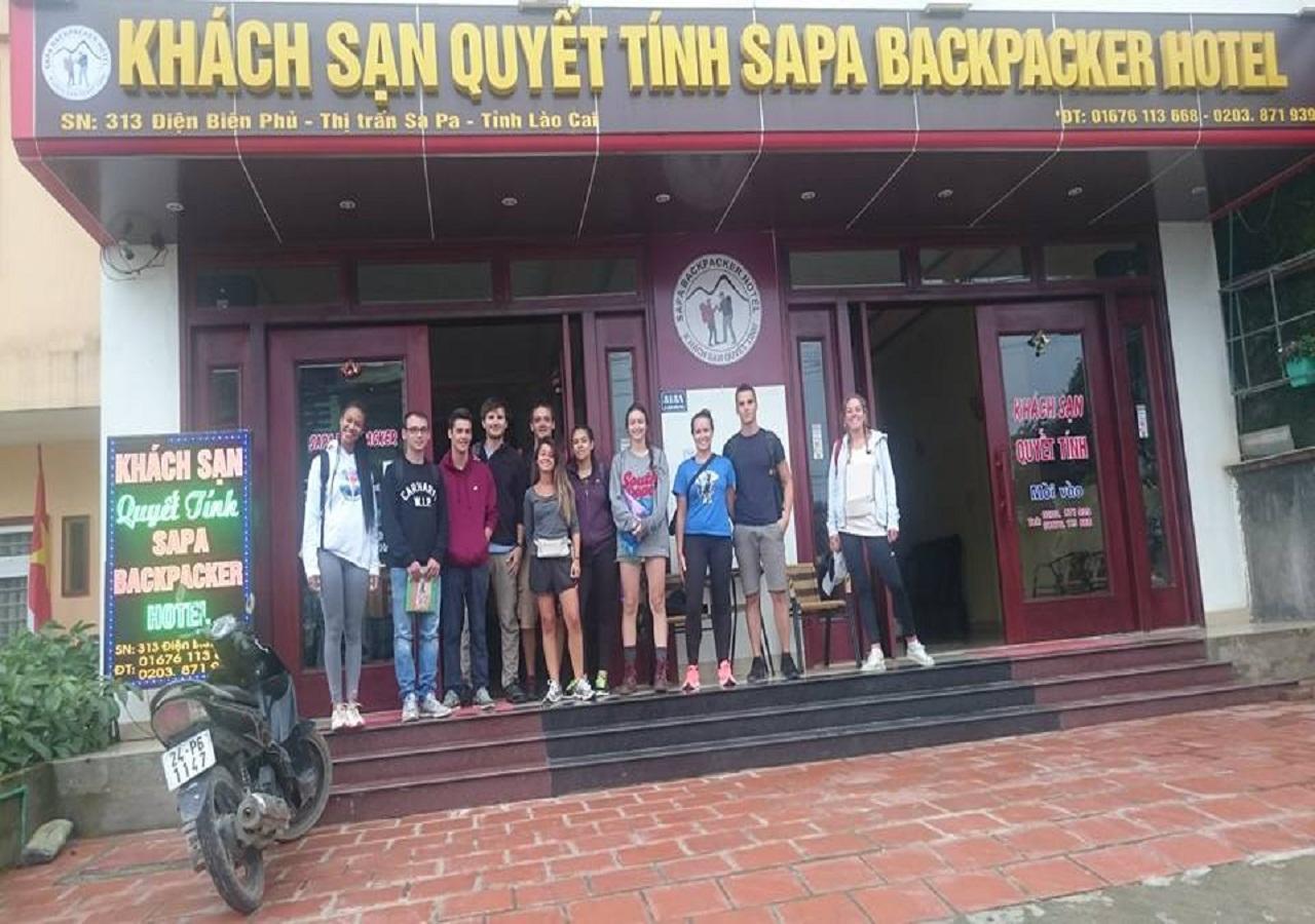 Quyet Tinh Sapa Backpacker Hotel Bagian luar foto